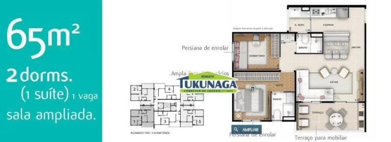 Imagem Apartamento com 3 dormitórios à venda, 65 m² por R$ 580.000,00 - Vila Rosália - Guarulhos/SP