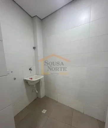 Imagem Apartamento novo em prédio de 3 andares (sem elevador), com 2 dormitórios, sala, cozinha, área de...