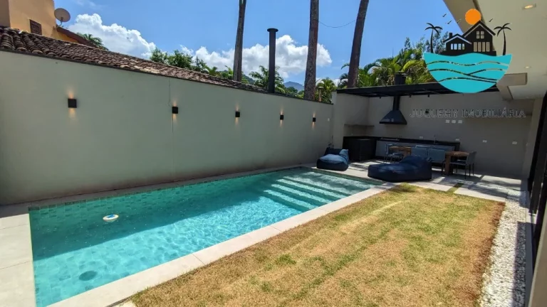 Imagem Juquehy casa a venda, Aluguel de Temporada com 4 suítes, Piscina priv., Churasqueira, max 10 pessoas, conceito amplo, 280 m² | Juquehy Imobiliária