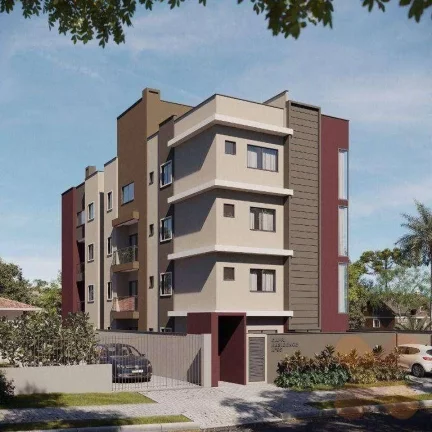 Imagem Cobertura Duplex para Venda em São José dos Pinhais, Bom Jesus, 3 dormitórios, 1 suíte, 2 banheiros, 1 vaga
