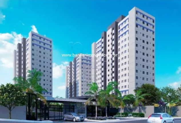 Imagem Apartamento à venda em Ribeirão Preto-SP, Jardim Paulistano: 2 quartos, 1 sala, 1 banheiro, 1 vaga, 48,08 m².