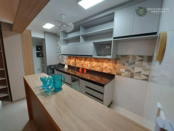 Imagem Apartamento com 2 dormitórios à venda, 86 m² por R$ 1.250.000,00 - Boqueirão - Praia Grande/SP