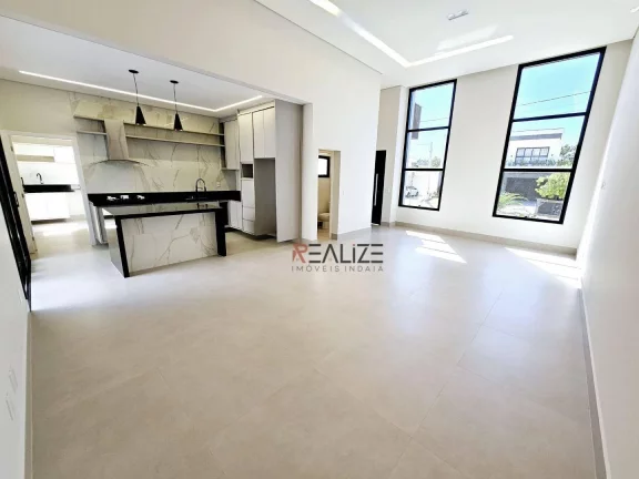 Imagem Casa térrea moderna com moveis planejados e 3 suítes à venda, 192 m² por R$ 1.680.000 - Condomínio Residencial Milano - Indaiatuba/SP
