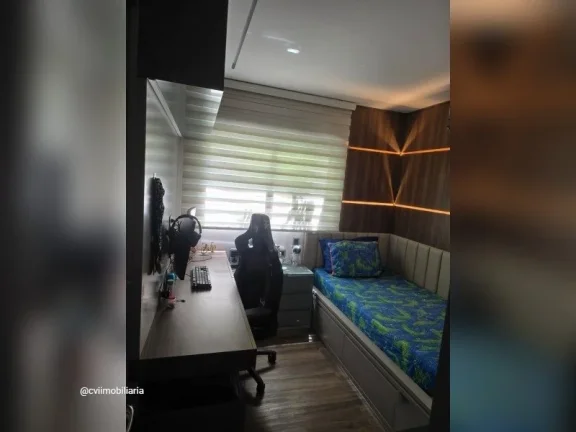 Imagem Viva com sofisticação neste esplêndido apartamento todo decorado e luxuoso com área privativa de...