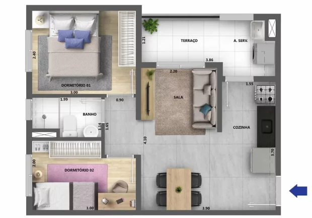 Imagem Apartamento à venda no bairro Pirituba - São Paulo/SP