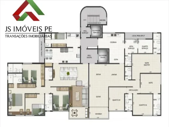 Imagem Apartamento A Venda em RECIFE - PE, PINA