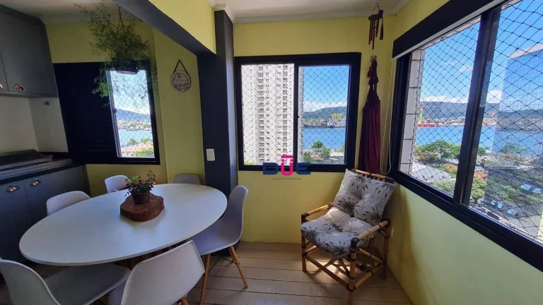 Imagem Apartamento com 2 dormitórios à venda, 102 m² por R$ 850.000,00 - Ponta da Praia - Santos/SP