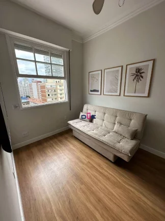 Imagem Apartamento com 1 dormitório à venda, 36 m² por R$ 335.000 - Embaré - Santos/SP