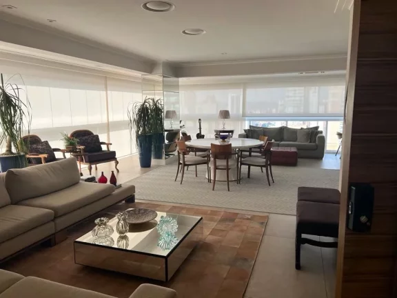 Imagem Apartamento cinematográfico no coração do Gonzaga, 3 suítes, 4 vags privativas, lazer completo, porteira fechada.