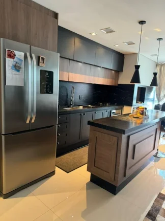 Imagem Apartamento com 3 suítes, mobiliado, no condomínio frente mar mais completo no bairro Gravatá em Navegantes a venda com a Imobiliária Adriano Carpes.