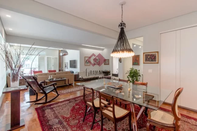 Imagem Apartamento para Aluguel - Higienópolis, 3 Quartos, 239m² - São Paulo