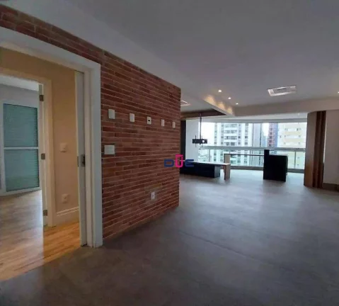Imagem Apartamento com 3 dormitórios, 124 m² - venda por R$ 1.830.000 ou aluguel por R$ 7.900/mês - Boqueirão - Santos/SP