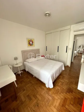 Imagem Apartamento 94M², 3Q, 1 Suíte, 2 Banheiros, 1 Vaga, Espaço Gourmet, Quadra, Salão de Jogos, Jardim, Portaria 24h, Armários, Split.
