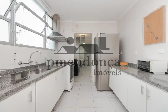 Imagem Higienopolis, apartamento reformado, 4 dormts, 1 suites, 2 vagas, varanda