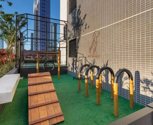 Imagem Apartamento com varanda / sacada nas proximidades do Parque Linear Parahyba no jardim Oceania/Bessa -AP2785.