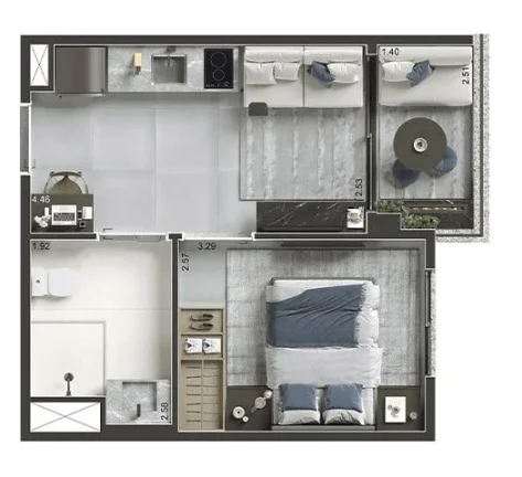 Imagem O Today Saúde é uma excelente opção para quem deseja comprar um apartamento com preço acessíve...