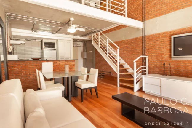 Imagem Itaim Bibi Venda - Loft com 1 Suíte - 2 Vagas - Varanda - 79m²