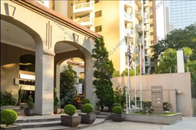 Imagem Flat para aluguel possui 33 metros quadrados com 1 quarto em Vila Olímpia