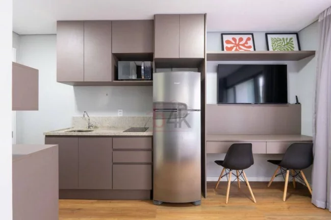 Imagem Studio no Brooklin Mobiliado: Renda de até R$ 4.500/mês | 32m²