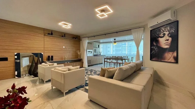 Imagem Apartamento Finamente Decorado na Riviera, a 150 metros da praia.