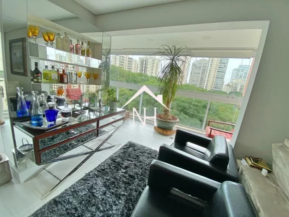 Imagem apartamento de 217m c/ 3 suítes, solarium, mirante, mini golfe, spa, piscina, academia, deck molhado, playground, quadra, salão de festas