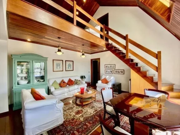 Imagem Apartamento com 4 dormitórios à venda, 186 m² por R$ 1.800.000,00 - Jardim Manancial - Campos do Jordão/SP