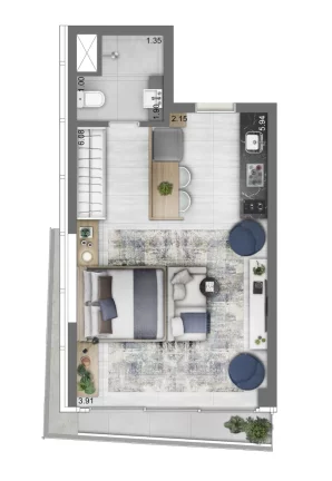 Imagem APARTAMENTO RESIDENCIAL em São Paulo - SP, Vila Olímpia
