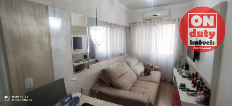 Imagem Apartamento com 1 dormitório à venda, 50 m² por R$ 215.000,00 - Vila São Jorge - São Vicente/SP