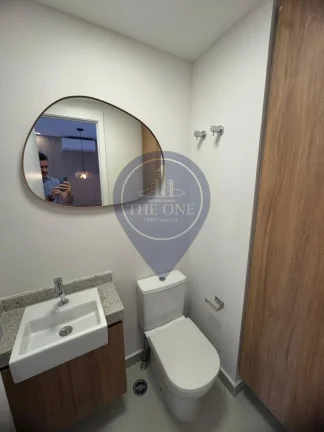 Imagem Apartamento para locação em Higienópolis, São Paulo-SP: 1 quarto, 1 suíte, 2 salas, 1 banheiro, 1 vaga de garagem, 55m².