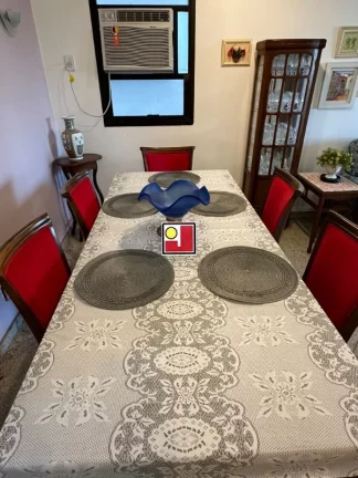 Imagem Vendo 3Q(1S), frontal mar, 110m², sol nascente, andar médio, indevassável, churrasqueira, piscina, sauna, ônibus, clube, tênis, squash, skate, pier