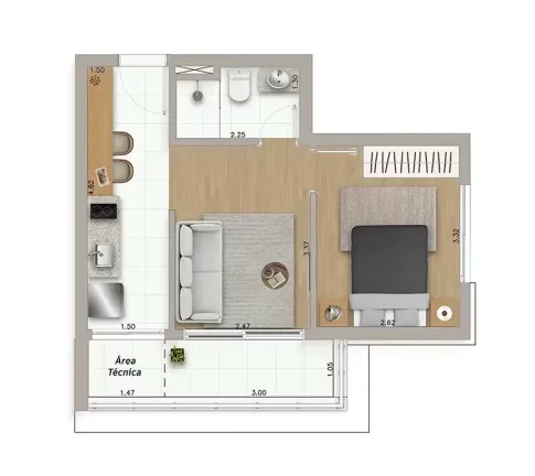 Imagem APARTAMENTO RESIDENCIAL em São Paulo - SP, Sumaré