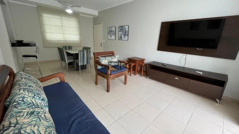 Imagem APARTAMENTO PRAIA GRANDE com 2 dormitórios sendo 1 suíte,1 vaga de garagem,varanda gourmet com churrasqueira,sala 2 ambientes