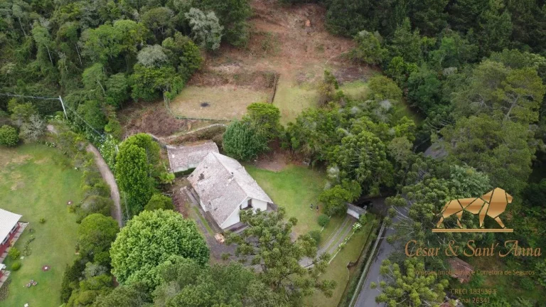 Imagem ÁREA DE 6500M² COM CASA EDIFICADA Á VENDA EM CAMPOS DO JORDÃO-SP