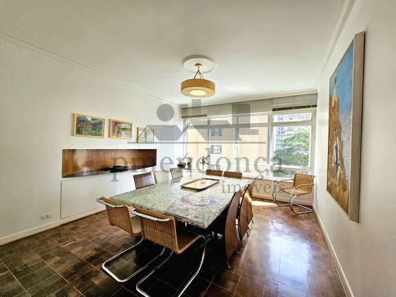Imagem Excelente apartamento na Al Jaú com 276m², 3 quartos (2 suítes) e 2 vagas