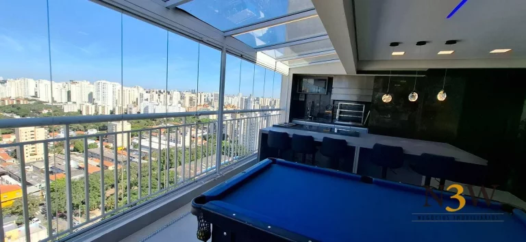 Imagem Cobertura à venda na Vila Leopoldina São Paulo com 188m² 3 dormitórios 3 suítes e 3 vagas de garagem