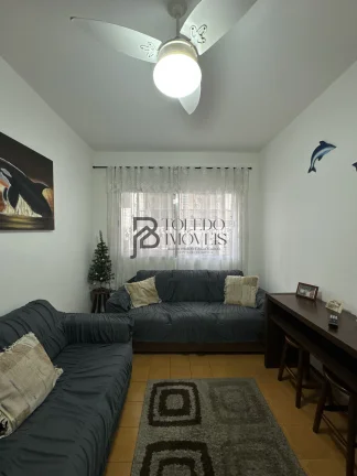 Imagem Apartamento 1 Dormitório no Caiçara – Prédio Frente Mar com Vista Lateral!