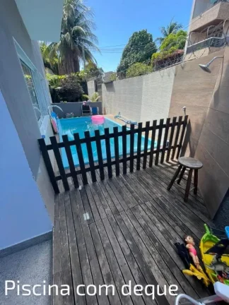 Imagem Vendo ou troco casa com 4 quartos, sendo uma suíte, escritório, varanda, cozinha integrada com sala de estar, piscina, churrasqueira e fogão a lenha.