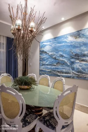 Imagem Casa à venda no Bairro Aruana - 4 suítes, piscina e área gourmet | Contato: (79) 98834-9621