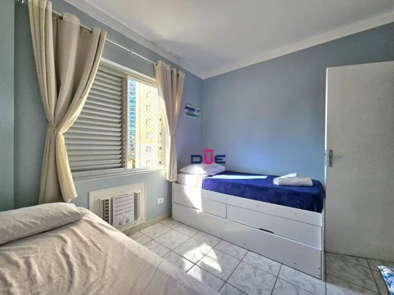 Imagem Apartamento 2 Quartos, 1 Vaga Demarcada - Gonzaga - Santos - SP