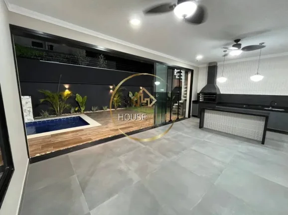 Imagem Casa Sobrado, 4 dormitórios (3 suítes), 6 vagas, Res. Mônaco, Urbanova Sjc.
