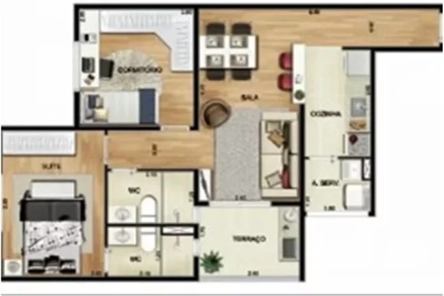 Imagem APARTAMENTO RESIDENCIAL em São Paulo - SP, Vila Caraguatá