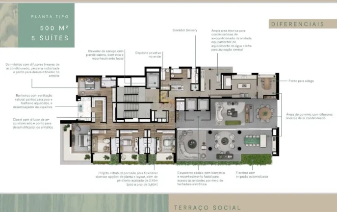 Imagem BUENO BRANDÃO 257 - Cobertura Duplex 923m² | 5 Suítes | 7 Vagas | Vila Nova Conceição