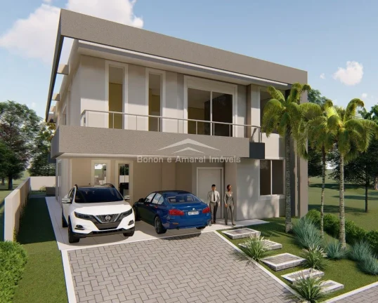 Imagem Linda casa em construção no Swiss Park
 05 suítes, sendo 04 no piso superior e 01 suíte no té...
