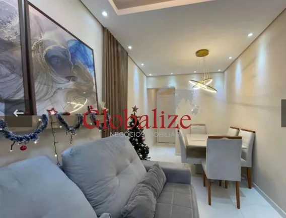 Imagem Apartamento térreo a venda 2 quartos, área de lazer em Santos por R$ 380.000,00