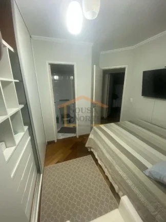 Imagem Apto com 3 dormitórios, sendo 1 suíte, sala 2 ambientes com sacada, banheiro social, cozinha, áre...