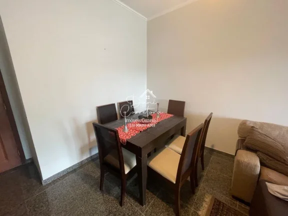 Imagem Apartamento a 150 metros da praia da Enseada com 3 dormitórios, suíte, 2 vagas, Guarujá-SP: 127m², 1 suíte, 2 salas, 2 banheiros e vaga de garagem