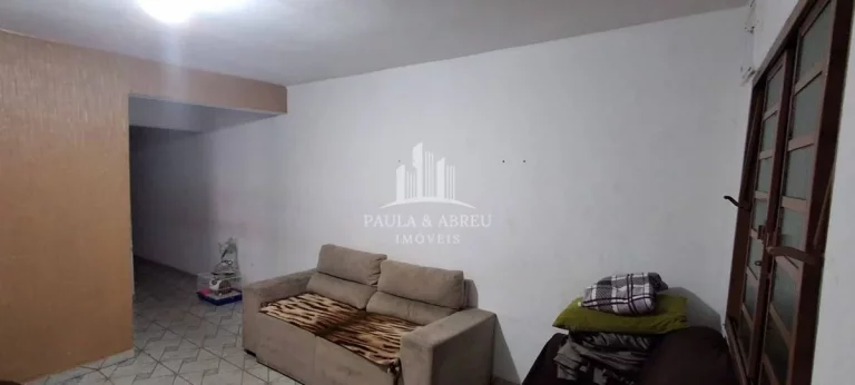 Imagem São 2 Casas 125m², Com 5 e 4 Cômodos, Laje, Escritura, 1 Vaga, 1 Quadra da Av. Pres. Castelo Branco no Jardim Zaíra, Mauá-SP
