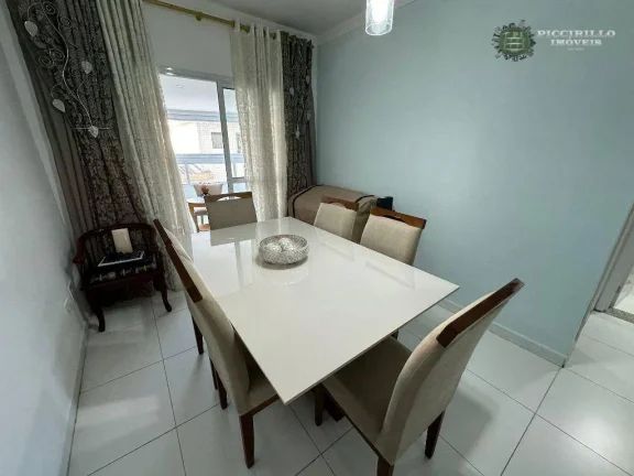 Imagem Apartamento com 2 dormitórios sendo 2 suítes à venda, 107 m² por R$ 599.000 - Aviação - Praia Grande/SP