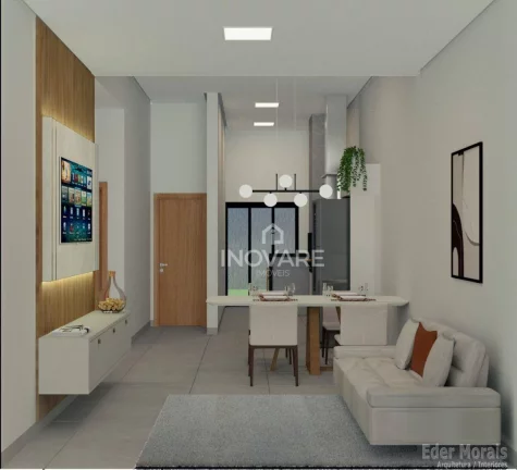 Imagem Casa com 3 dormitórios à venda, 90 m² por R$ 400.000,00 - Setor Santa Inês - Itumbiara/GO