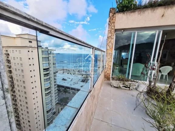 Imagem Cobertura de luxo com 6 quartos na Pitangueiras, Guarujá-SP: 1 suíte, 2 salas, 6 banheiros, 1 vaga de garagem!